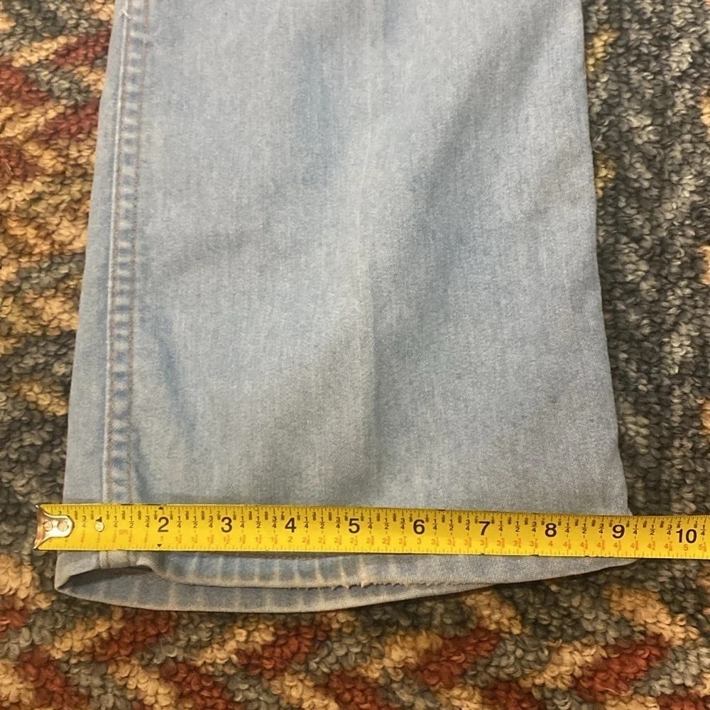 Men’s Y2K Size 44 Levi’s Straight Leg Vintage Light Blue Denim